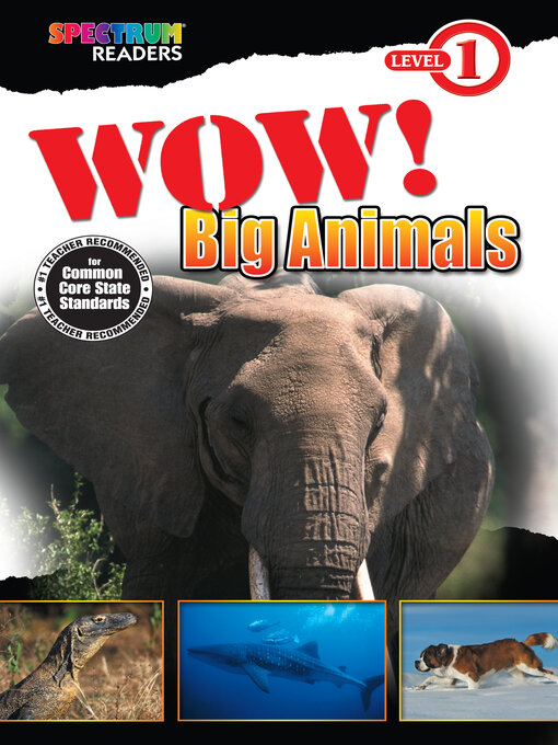 Title details for Wow! Big Animals by Kenah - Available